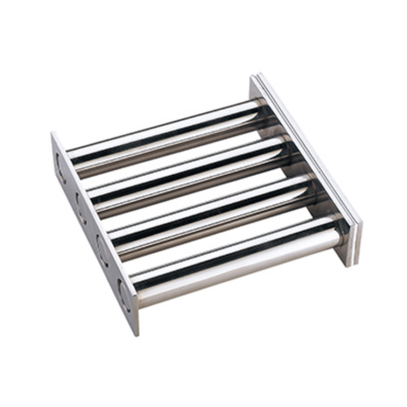 Stainless steel magnetic grate