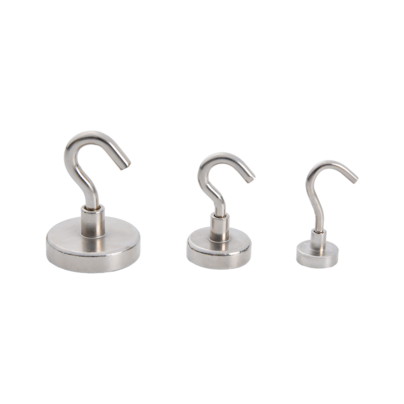 Metal magnetic hooks