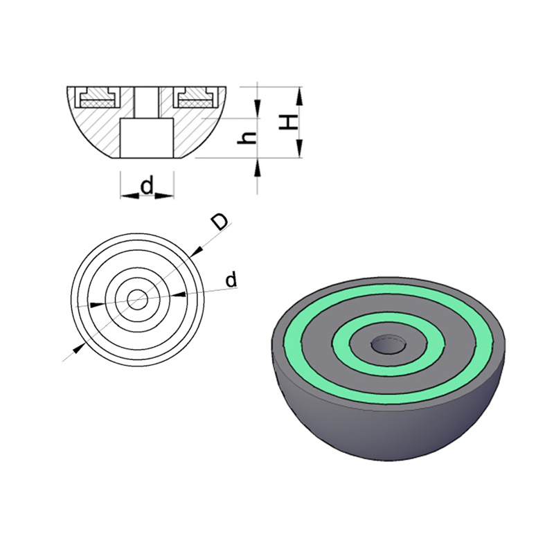 Steel Magnetic Recess Former