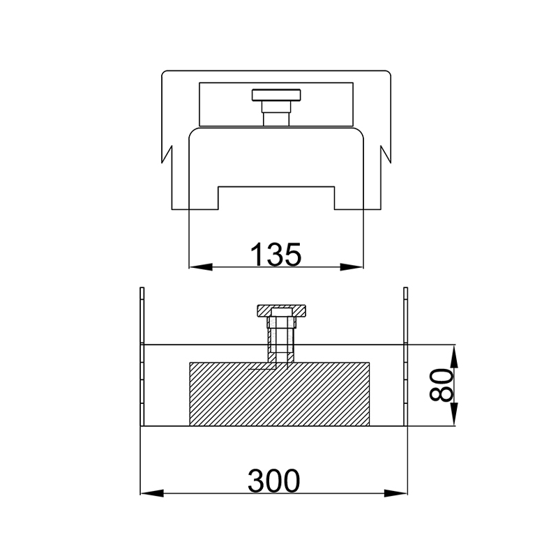 Special Shuttering Magnet