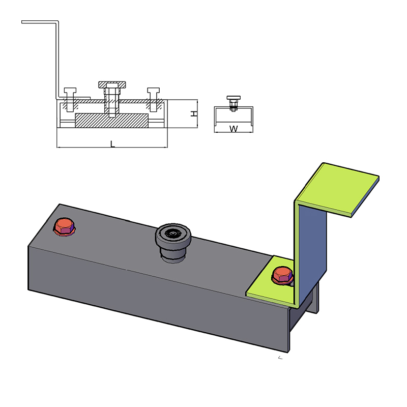 Shuttering Magnet with Adapter